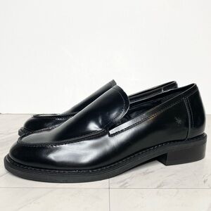 Steve Madden Larusso Black Leather Loafer 8M